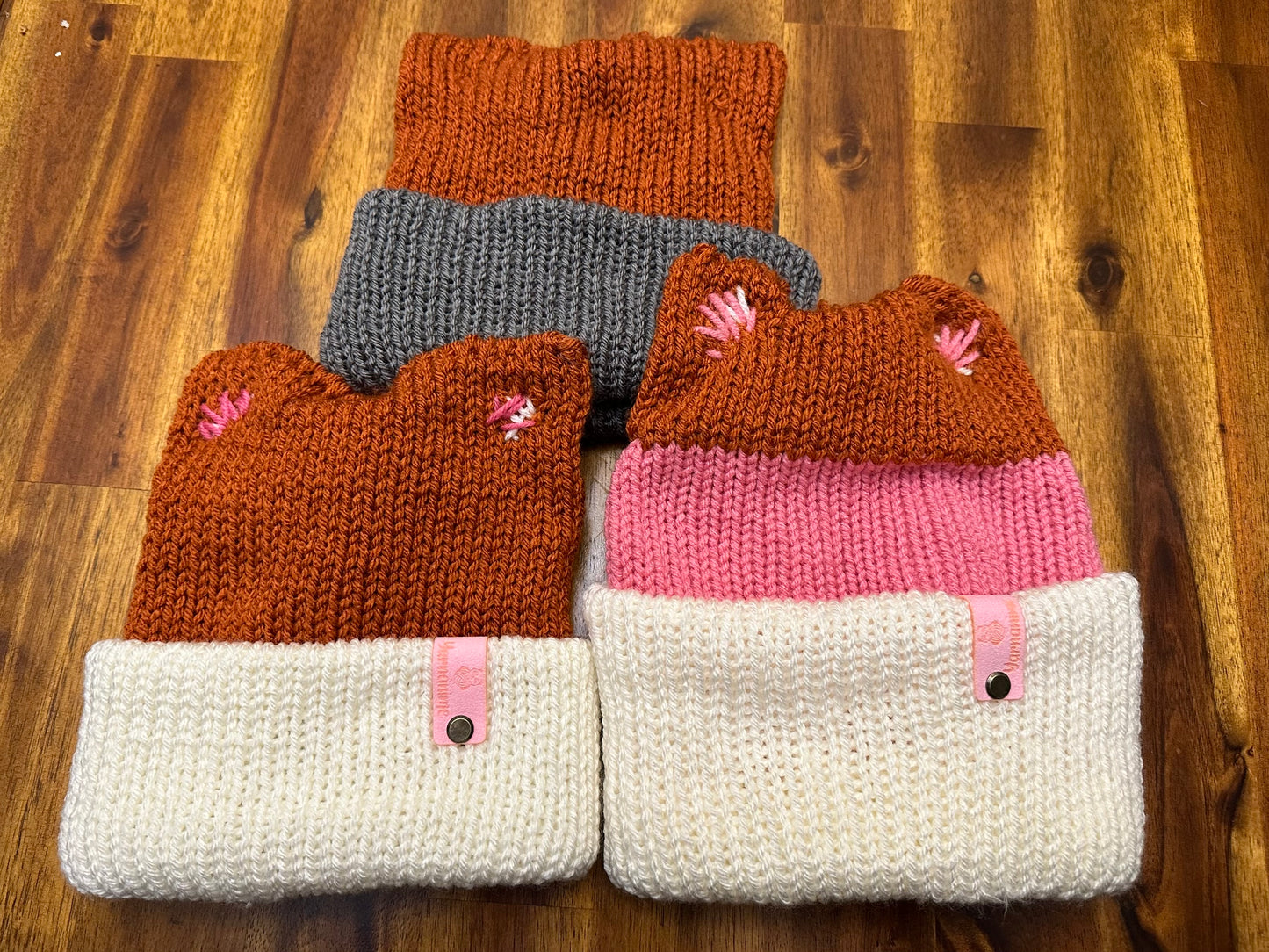 Knit Child Fox Hat